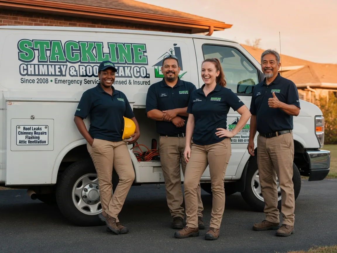 Chimney flashing repair company in Henderson, IL